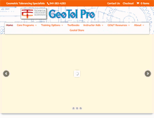 Tablet Screenshot of geotol.com